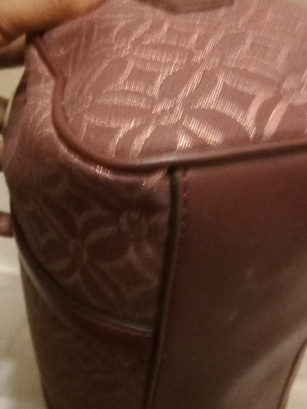 Michael Kors Oxblood Medium Duffle Satchel Nwt.